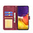 Custodia Portafoglio In Pelle Cover con Supporto B08F per Samsung Galaxy Quantum2 5G