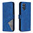 Custodia Portafoglio In Pelle Cover con Supporto B08F per Samsung Galaxy S20 Plus Blu