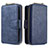 Custodia Portafoglio In Pelle Cover con Supporto B10F per Samsung Galaxy A21