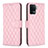 Custodia Portafoglio In Pelle Cover con Supporto B11F per Oppo A94 4G Oro Rosa