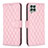 Custodia Portafoglio In Pelle Cover con Supporto B11F per Samsung Galaxy M33 5G Oro Rosa