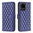 Custodia Portafoglio In Pelle Cover con Supporto B11F per Samsung Galaxy S20 Ultra Blu