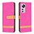 Custodia Portafoglio In Pelle Cover con Supporto B11F per Xiaomi Mi 12X 5G Rosa Caldo