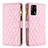 Custodia Portafoglio In Pelle Cover con Supporto B12F per Oppo A95 4G Oro Rosa