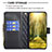 Custodia Portafoglio In Pelle Cover con Supporto B12F per Samsung Galaxy A33 5G