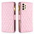 Custodia Portafoglio In Pelle Cover con Supporto B12F per Samsung Galaxy A33 5G Oro Rosa