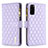 Custodia Portafoglio In Pelle Cover con Supporto B12F per Samsung Galaxy S20 5G Viola