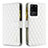 Custodia Portafoglio In Pelle Cover con Supporto B12F per Samsung Galaxy S20 Ultra 5G Bianco