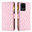 Custodia Portafoglio In Pelle Cover con Supporto B12F per Samsung Galaxy S20 Ultra 5G Oro Rosa