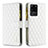 Custodia Portafoglio In Pelle Cover con Supporto B12F per Samsung Galaxy S20 Ultra Bianco