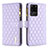 Custodia Portafoglio In Pelle Cover con Supporto B12F per Samsung Galaxy S20 Ultra Viola