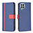 Custodia Portafoglio In Pelle Cover con Supporto B13F per Samsung Galaxy M33 5G