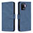Custodia Portafoglio In Pelle Cover con Supporto B15F per Oppo A94 4G Blu