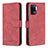 Custodia Portafoglio In Pelle Cover con Supporto B15F per Oppo Reno5 Lite Rosso