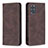 Custodia Portafoglio In Pelle Cover con Supporto B15F per Samsung Galaxy S20 Plus 5G Marrone