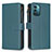 Custodia Portafoglio In Pelle Cover con Supporto B16F per Nokia G11