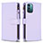 Custodia Portafoglio In Pelle Cover con Supporto B16F per Nokia G11