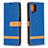 Custodia Portafoglio In Pelle Cover con Supporto B16F per Samsung Galaxy A12 5G