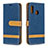 Custodia Portafoglio In Pelle Cover con Supporto B16F per Samsung Galaxy A20e