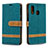 Custodia Portafoglio In Pelle Cover con Supporto B16F per Samsung Galaxy A40