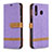 Custodia Portafoglio In Pelle Cover con Supporto B16F per Samsung Galaxy A40s