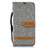 Custodia Portafoglio In Pelle Cover con Supporto B16F per Samsung Galaxy A50