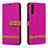 Custodia Portafoglio In Pelle Cover con Supporto B16F per Samsung Galaxy A70
