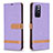 Custodia Portafoglio In Pelle Cover con Supporto B16F per Xiaomi Redmi Note 11S 5G Lavanda