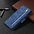Custodia Portafoglio In Pelle Cover con Supporto B18F per Samsung Galaxy Note 20 5G