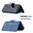 Custodia Portafoglio In Pelle Cover con Supporto B18F per Samsung Galaxy Note 20 Ultra 5G