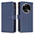 Custodia Portafoglio In Pelle Cover con Supporto B26F per Oppo Find X6 5G Blu