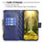 Custodia Portafoglio In Pelle Cover con Supporto BF1 per Samsung Galaxy S22 Ultra 5G