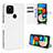 Custodia Portafoglio In Pelle Cover con Supporto BY1 per Google Pixel 4a 5G