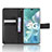 Custodia Portafoglio In Pelle Cover con Supporto BY1 per Huawei Honor 80 Pro 5G
