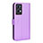 Custodia Portafoglio In Pelle Cover con Supporto BY1 per Oppo Reno7 Pro 5G Viola