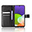 Custodia Portafoglio In Pelle Cover con Supporto BY1 per Samsung Galaxy F22 4G