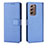 Custodia Portafoglio In Pelle Cover con Supporto BY1 per Samsung Galaxy Z Fold2 5G Blu