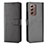 Custodia Portafoglio In Pelle Cover con Supporto BY1 per Samsung Galaxy Z Fold2 5G Nero