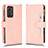 Custodia Portafoglio In Pelle Cover con Supporto BY2 per Realme GT Neo 3T 5G Oro Rosa
