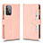 Custodia Portafoglio In Pelle Cover con Supporto BY2 per Samsung Galaxy A52 5G Oro Rosa