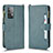 Custodia Portafoglio In Pelle Cover con Supporto BY2 per Samsung Galaxy A52 5G Verde