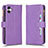 Custodia Portafoglio In Pelle Cover con Supporto BY2 per Samsung Galaxy M04 Viola