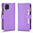Custodia Portafoglio In Pelle Cover con Supporto BY2 per Samsung Galaxy M32 4G Viola