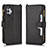 Custodia Portafoglio In Pelle Cover con Supporto BY2 per Samsung Galaxy M32 5G Nero