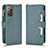 Custodia Portafoglio In Pelle Cover con Supporto BY2 per Samsung Galaxy Note 20 Ultra 5G Verde