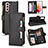 Custodia Portafoglio In Pelle Cover con Supporto BY2 per Samsung Galaxy S22 Plus 5G