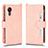 Custodia Portafoglio In Pelle Cover con Supporto BY2 per Samsung Galaxy XCover 5 SM-G525F