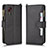 Custodia Portafoglio In Pelle Cover con Supporto BY2 per Samsung Galaxy XCover 5 SM-G525F Nero