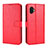 Custodia Portafoglio In Pelle Cover con Supporto BY2 per Samsung Galaxy XCover 6 Pro 5G Rosso