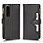 Custodia Portafoglio In Pelle Cover con Supporto BY2 per Sony Xperia 1 IV